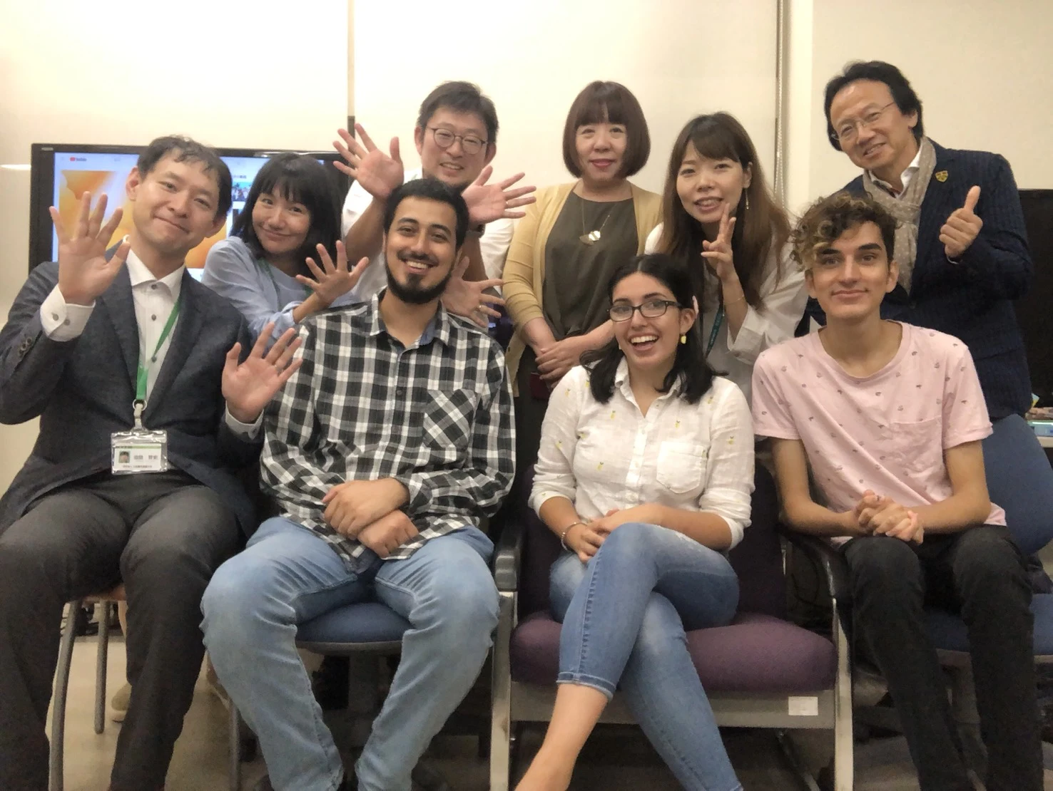 Group photo from my exchange in Japan